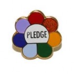 pledge pin